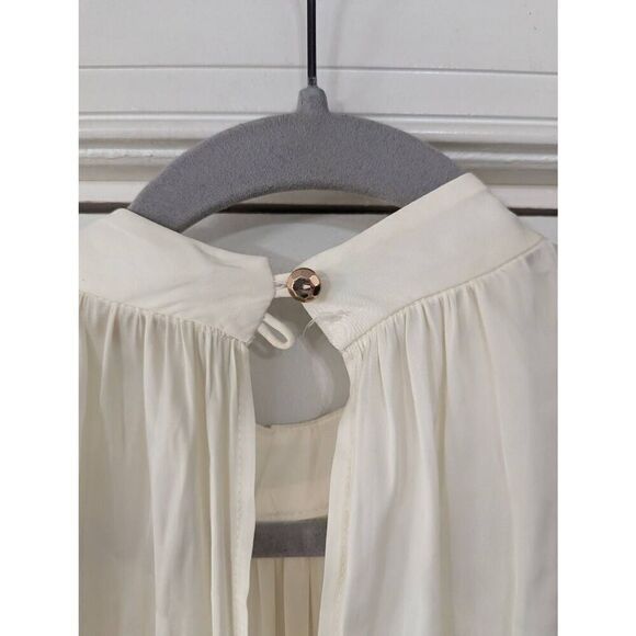 Ramy Brook Stella‎ Corset Mini Dress women's size small cream gold - Picture 15 of 16